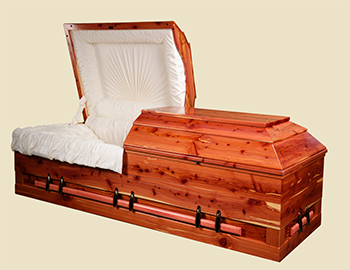 Aromatic Eastern Red Cedar Casket